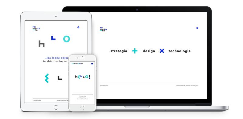 Minimalistyczny design HTML