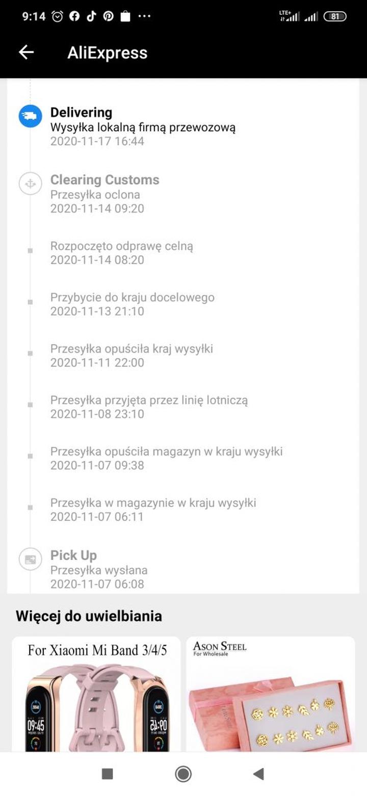 Przesyłki do paczkomatu