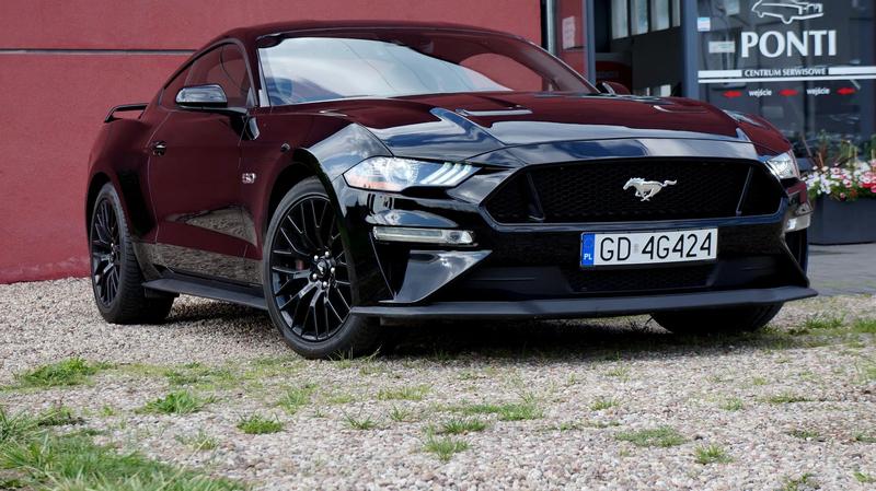 Spalanie w mieście Mustang 5.0
