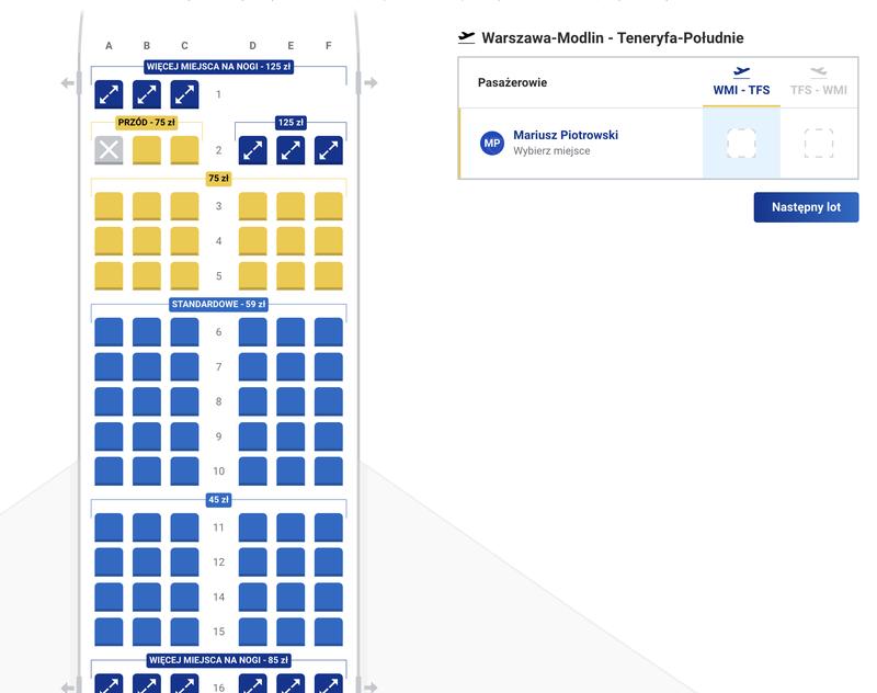 Odkryj rozkład miejsc w samolotach Ryanair i wybierz idealne dla siebie!