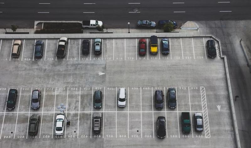 Bezpieczeństwo samochodu parking