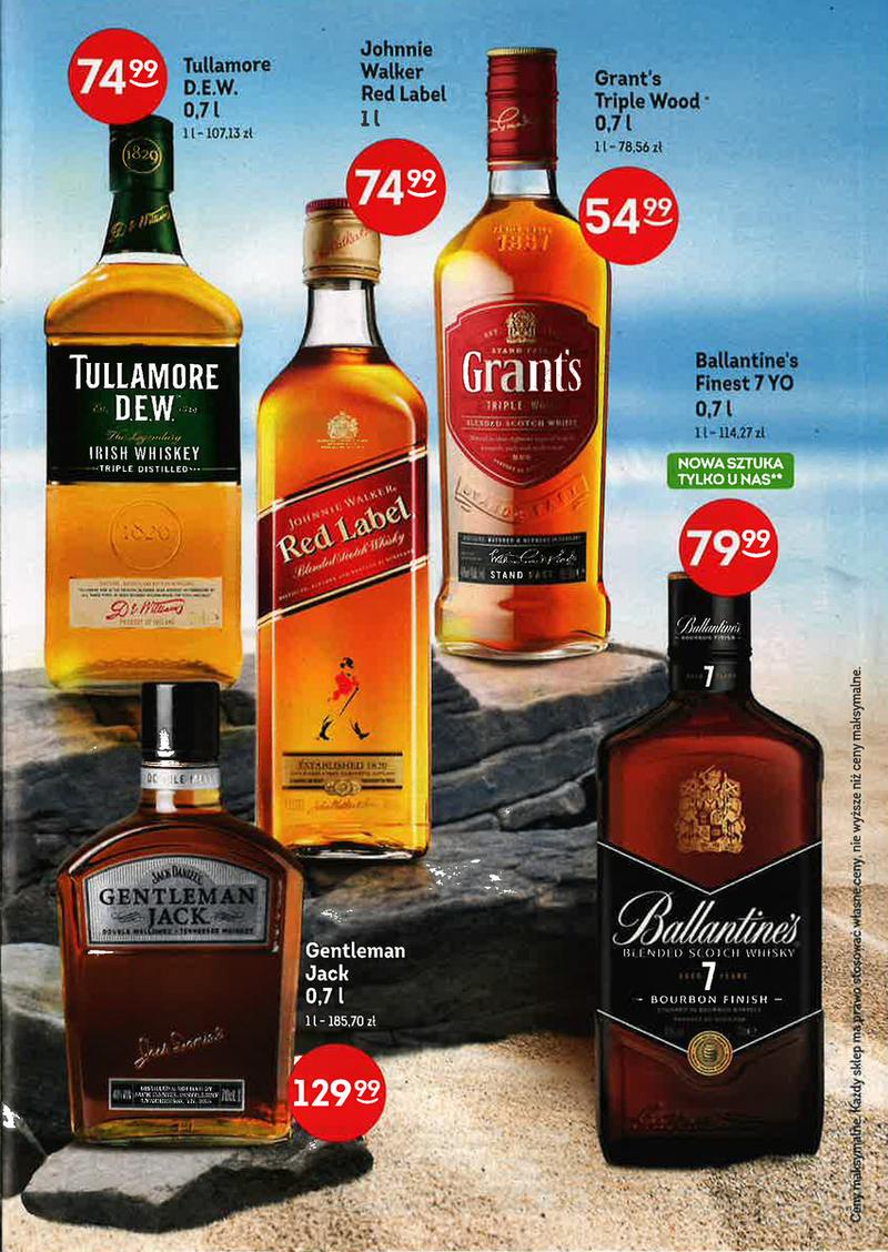 Najpopularniejsze whisky Żabka