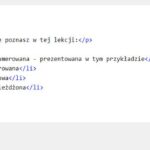 Prosty przewodnik: Jak stworzyć listę HTML i unikać najczęstszych błędów
