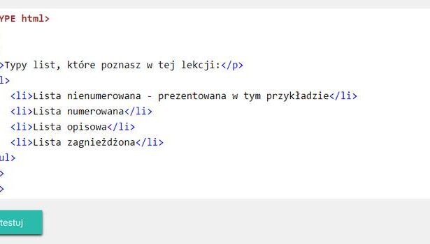 Prosty przewodnik: Jak stworzyć listę HTML i unikać najczęstszych błędów