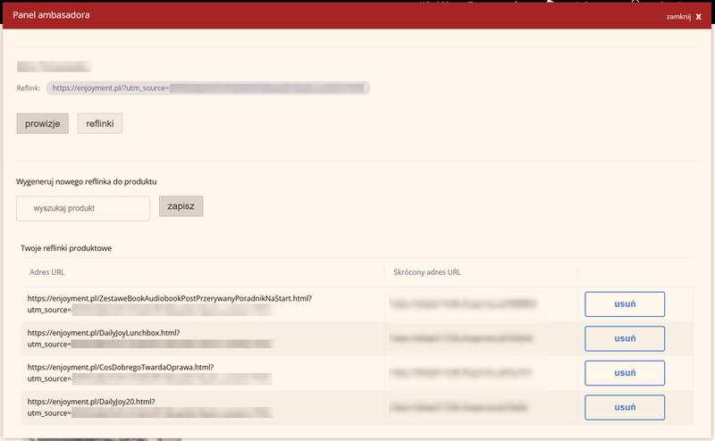Elementy zakładek HTML