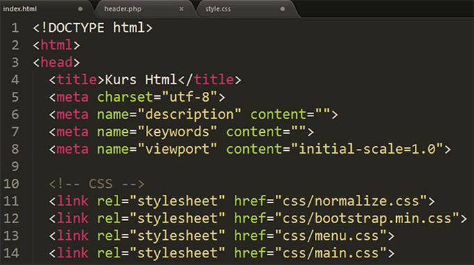 Podstawy HTML w Notatniku