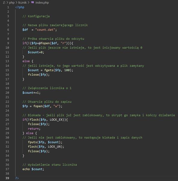 Skrypt HTML krok po kroku