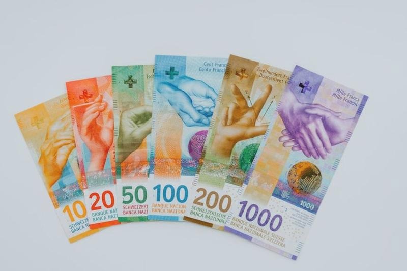 Frank szwajcarski: banknoty, nowe wzory i zabezpieczenia